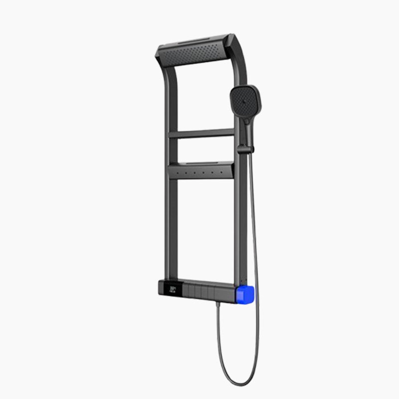 Smart Shower System with LED Temperature Display and Multi-Function Spray