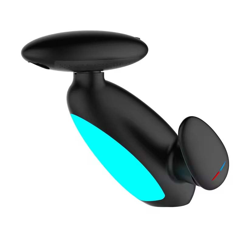 Single-Handle Bathroom Faucet with Water-Powered LED Light