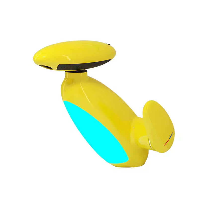 Single-Handle Bathroom Faucet with Water-Powered LED Light