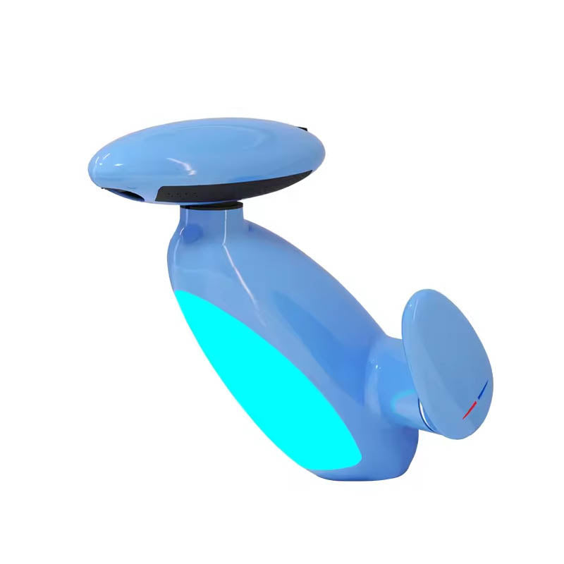 Single-Handle Bathroom Faucet with Water-Powered LED Light