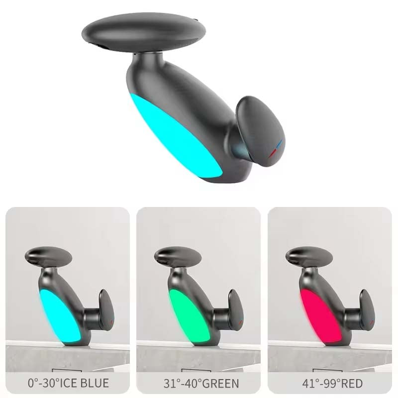 Single-Handle Bathroom Faucet with Water-Powered LED Light