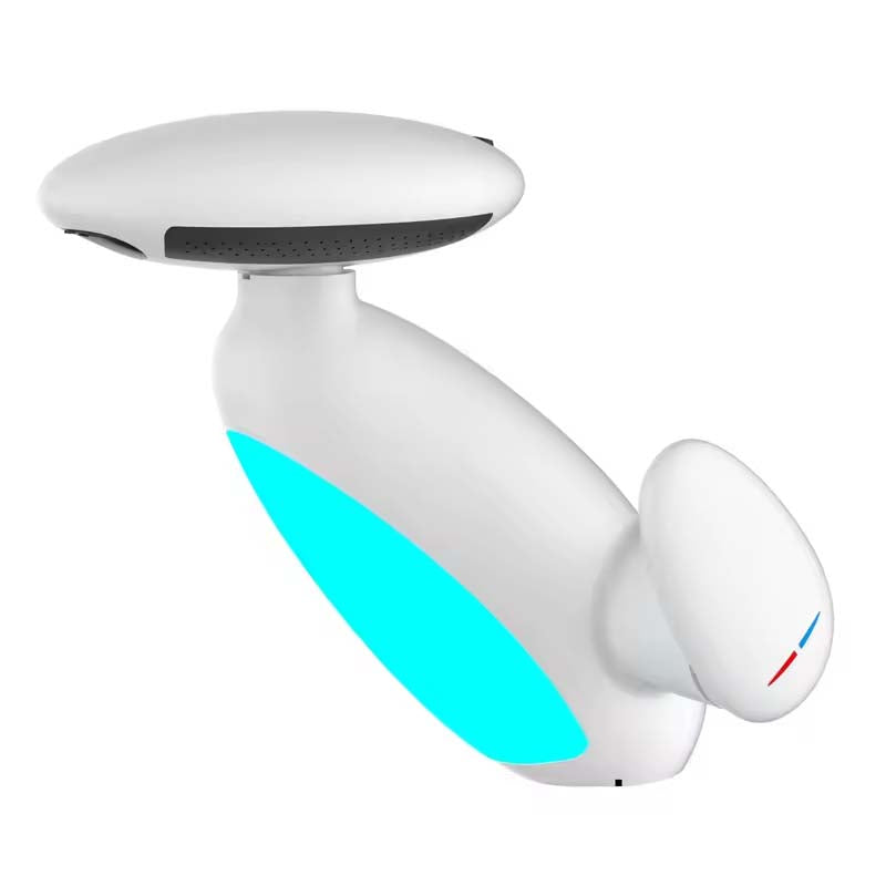 Single-Handle Bathroom Faucet with Water-Powered LED Light