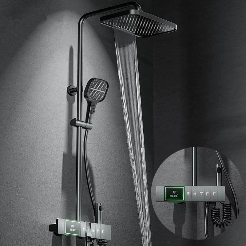KHTAPA stylish shower system with LED display