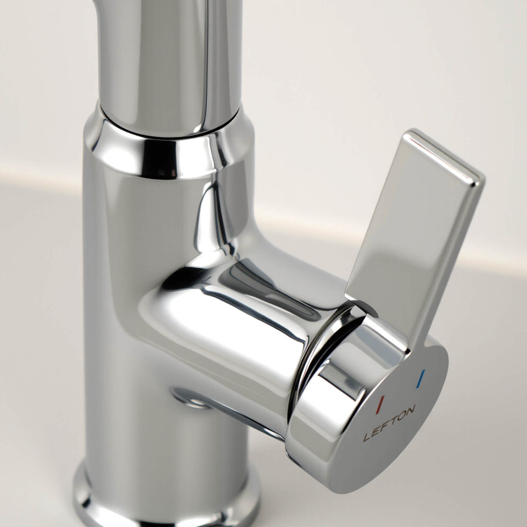 KHTAPA Single-Hole Rotatable Faucet with Temperature Display-BF2204