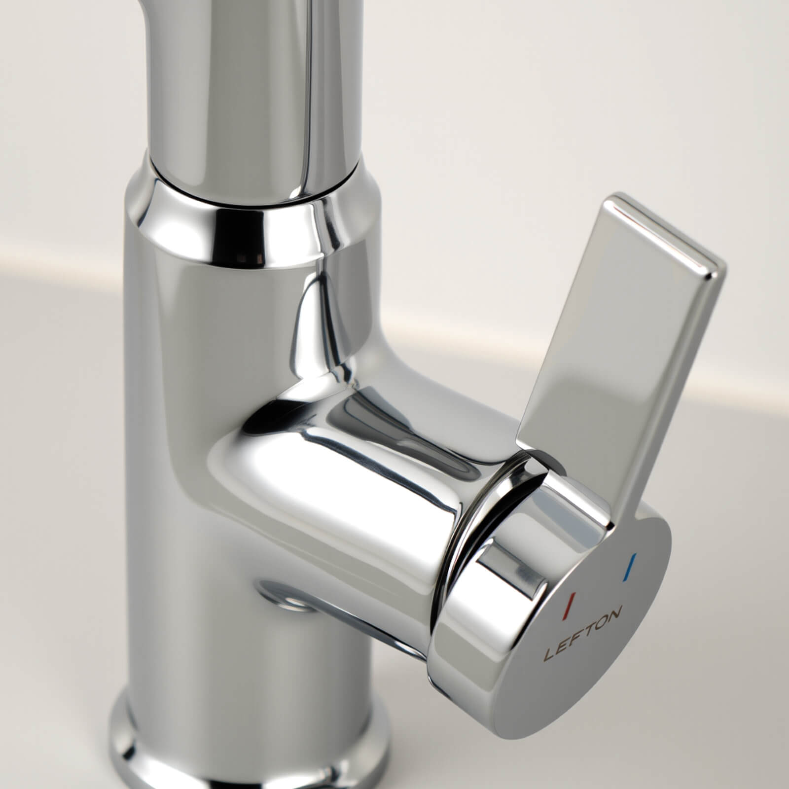 KHTAPA Single-Hole Rotatable Faucet with Temperature Display-BF2204