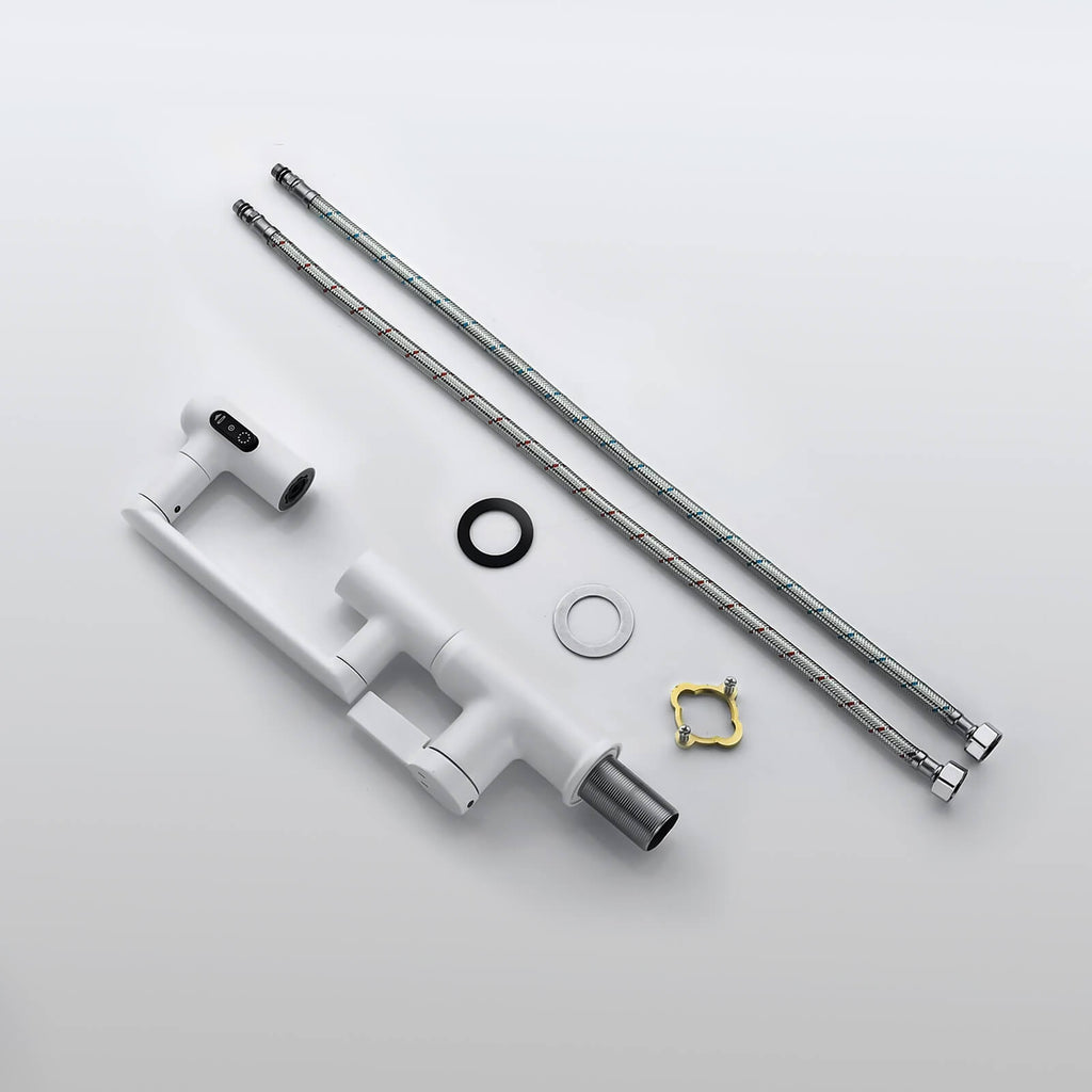 KHTAPA Single-Hole Rotatable Faucet with Temperature Display-BF2204