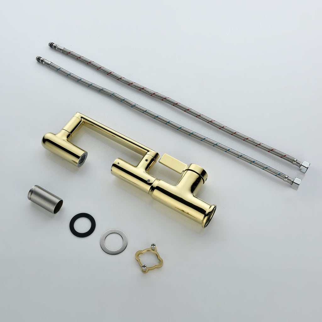 KHTAPA Single-Hole Rotatable Faucet with Temperature Display-BF2204