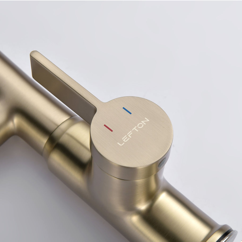 KHTAPA Single-Hole Rotatable Faucet with Temperature Display-BF2204