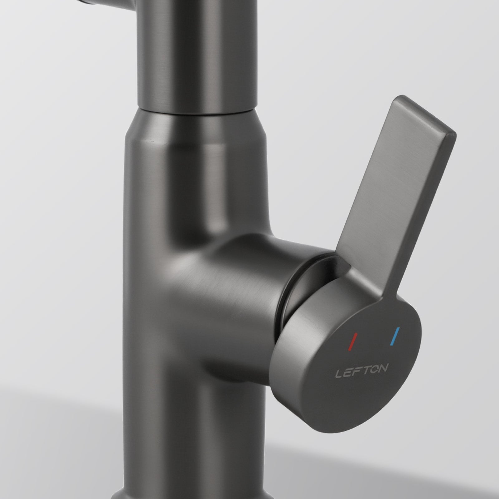 KHTAPA Single-Hole Rotatable Faucet with Temperature Display-BF2204